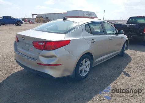 2015 Kia Optima Lx z USA, uszkodzony, nr VIN KNAGM4A76F5576500
